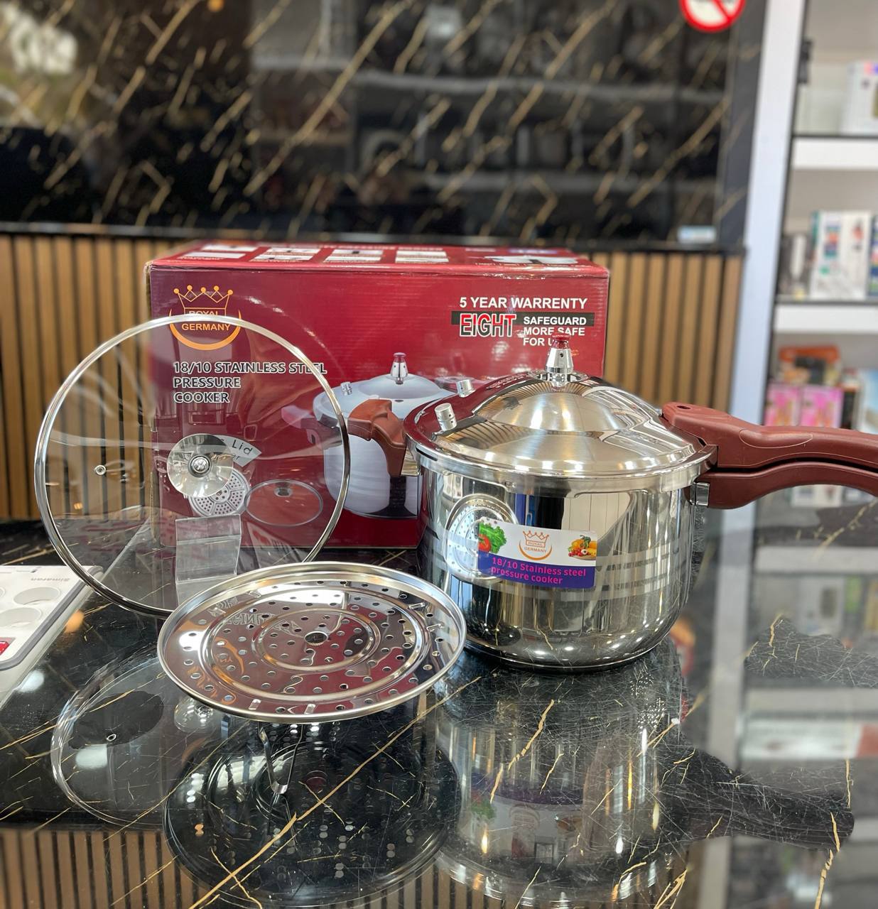 زودپز  روگازی رویال تمام استیل